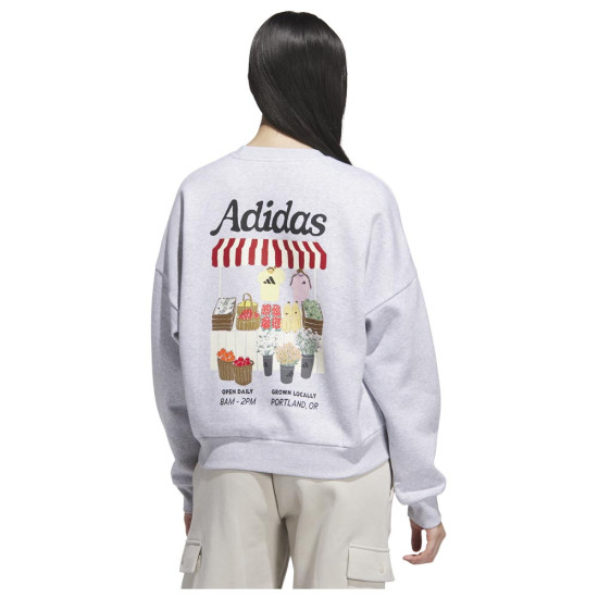 Adidas Γυναικείο φούτερ Farm Market Sweater Adidas Γυναικείο φούτερ Farm Market Sweater